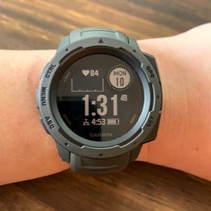 Garmin Instinct Rugged GPS- Graphite Gray